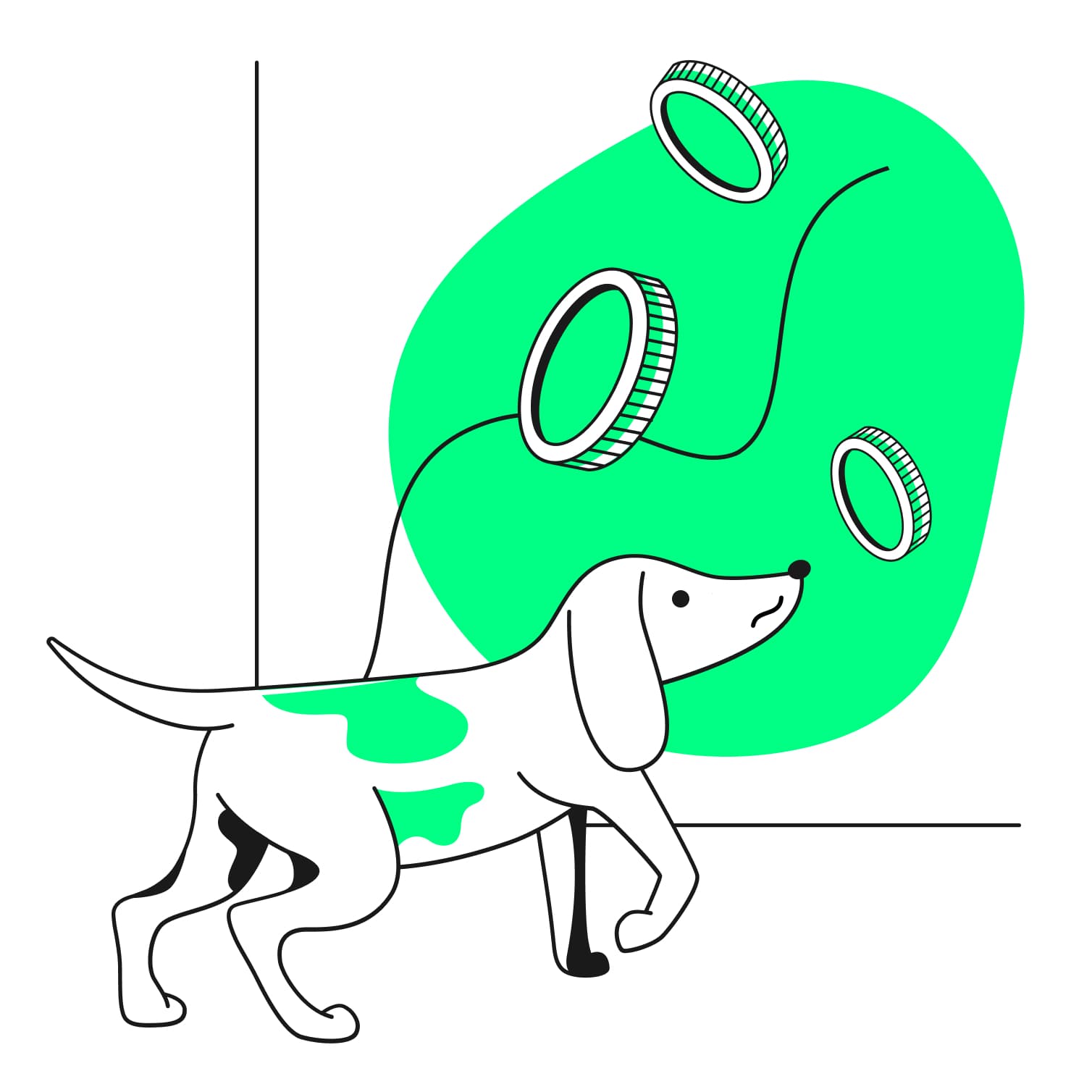 Data visualization illustrating digital excess and performance cost.